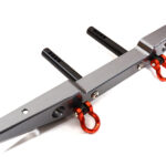 Billet Machined Alloy Rear Bumper for Axial SCX-10 Dingo & Honcho 43mm Mount