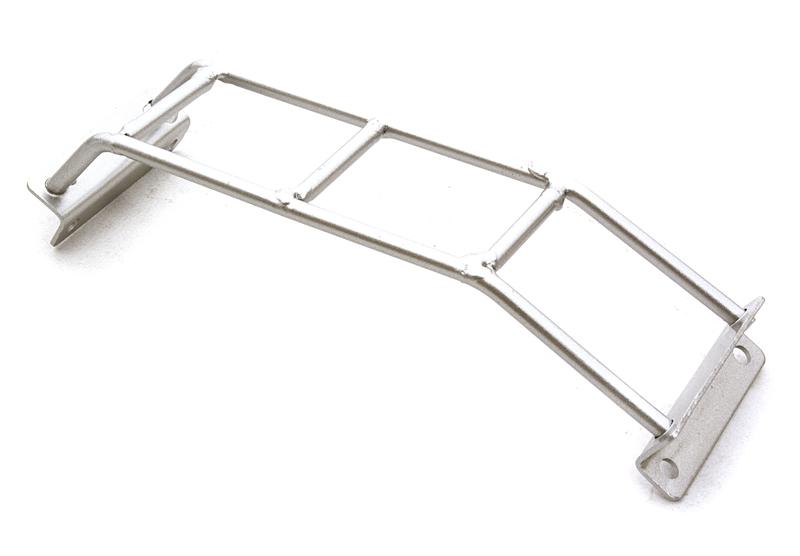 C26605SILVER Realistic Metal Rear Ladders 90x28mm for 1/10 Scale Crawler Truck - Image 1