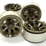 1.9 Size Billet Machined Alloy 8 Spoke Wheel(4) High Mass Type for Scale Crawler