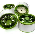 2.2 Size Billet Machined Alloy 6V Spoke Wheel(4)High Mass Type for Scale Crawler
