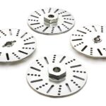 Billet Machined Alloy Brake Discs for Most 2.2 Size 1/10 Scale Crawler