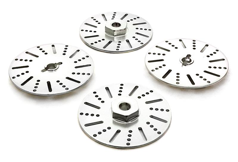 C26621 Billet Machined Alloy Brake Discs for Most 2.2 Size 1/10 Scale Crawler - Image 1