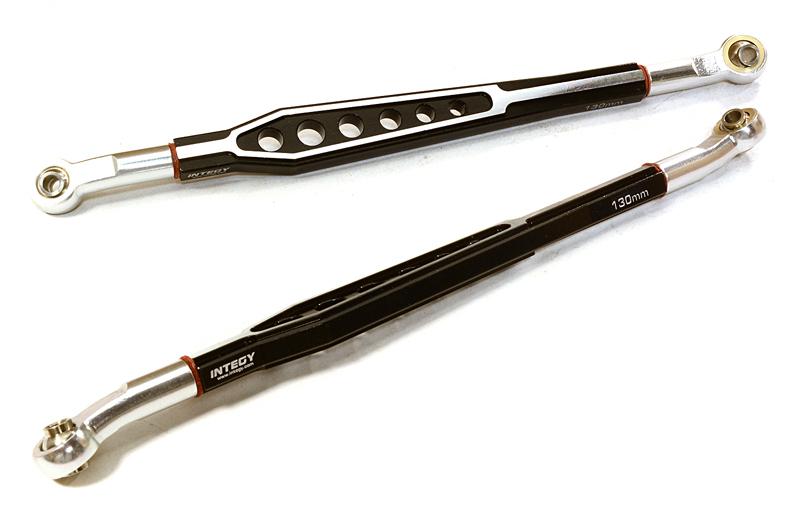 C26629BLACK Billet Machined Alloy Lower 130mm Suspension Linkage for 1/10 Scale Rock Crawler - Image 1