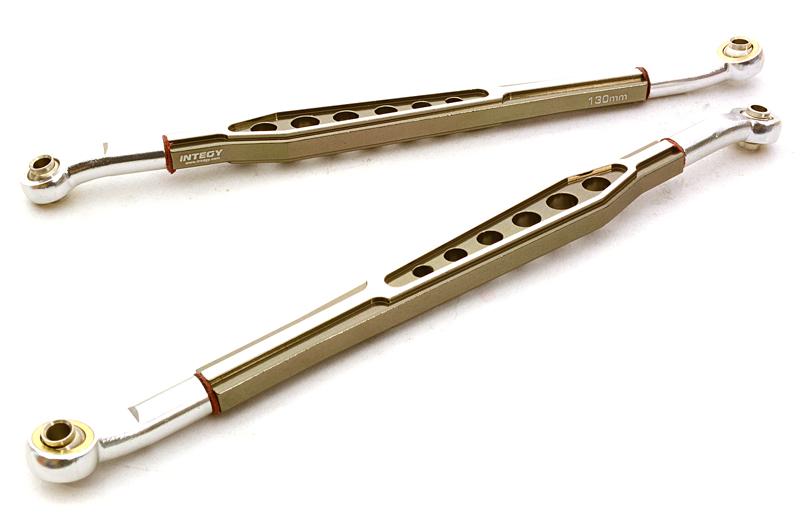 C26629GUN Billet Machined Alloy Lower 130mm Suspension Linkage for 1/10 Scale Rock Crawler - Image 1