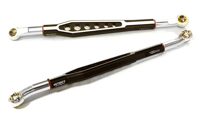 C26631BLACK Billet Machined Alloy Lower 120mm Suspension Linkage for 1/10 Scale Rock Crawler - Image 1