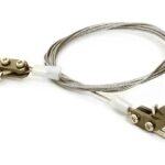 Realistic 1/10 Scale Steel Tow Cable & Tow Hooks for Off-Road Crawler