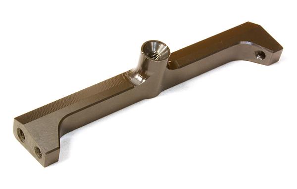 C26640GUN Billet Machined Alloy Front Frame Brace for Axial SCX-10 Dingo, Honcho & Jeep - Image 1