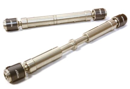 Billet Machined Steel Center Drive Shaft Set for SCX-10 Dingo, Honcho & Jeep