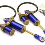 90mm Piggyback Shock(2) w/ Internal Spring for Axial SCX-10, SCX10 II, SCX10 III