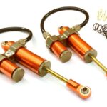 90mm Piggyback Shock(2) w/ Internal Spring for Axial SCX-10, SCX10 II, SCX10 III