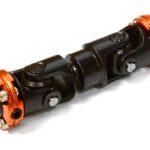 Billet Machined Universal Drive Shaft 45-50mm for Custom 1/14 Semi-Tractor Truck