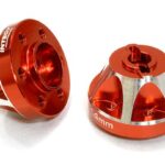 Alloy Drive Pin-to-6 Bolt Type Wheel Hub 14mm Thick for 1/10 Axial Crawler