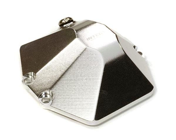 C26667SILVER Type VIII Billet Machined HD Diff Cover for Axial 1/10 Wraith 2.2 Rock Racer - Image 1