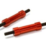 Billet Machined 25mm Aluminum Linkages (2) M3 Threaded for 1/10 Scale Crawler