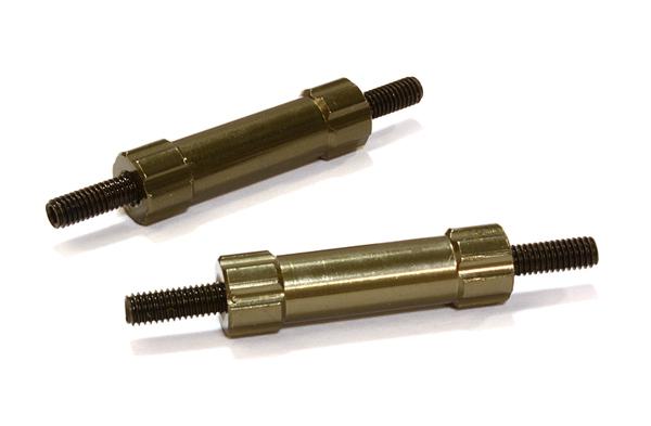 C26679GUN Billet Machined 30mm Aluminum Linkages (2) M3 Threaded for 1/10 Scale Crawler - Image 1