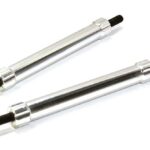 Billet Machined 50mm Aluminum Linkages (2) M3 Threaded for 1/10 Scale Crawler