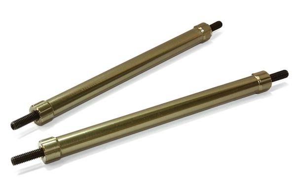 C26687GUN Billet Machined 80mm Aluminum Linkages (2) M3 Threaded for 1/10 Scale Crawler - Image 1