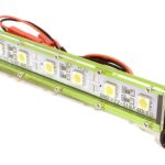 Realistic Roof Top SMD LED Light Bar 123x17x21mm for 1/10 Scale Crawler