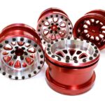 Billet Machined 12 Spoke Wheel Set (4) for Axial 1/10 Yeti Rock Racer