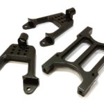 Billet Machined Rear Shock Mount & Cross Brace for SCX-10 Dingo, Jeep & Honcho