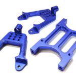 Billet Machined Rear Shock Mount & Cross Brace for SCX-10 Dingo, Jeep & Honcho