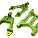 Billet Machined Rear Shock Mount & Cross Brace for SCX-10 Dingo, Jeep & Honcho