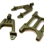 Billet Machined Rear Shock Mount & Cross Brace for SCX-10 Dingo, Jeep & Honcho