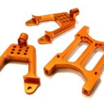 Billet Machined Rear Shock Mount & Cross Brace for SCX-10 Dingo, Jeep & Honcho