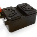 Billet Machined T3 Alloy Receiver / Box Enclosure for Axial 1/10 SCX-10 Crawler