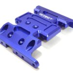 Billet Machined Center Gearbox Mount Skid Plate for Axial 1/10 SCX-10 Crawler