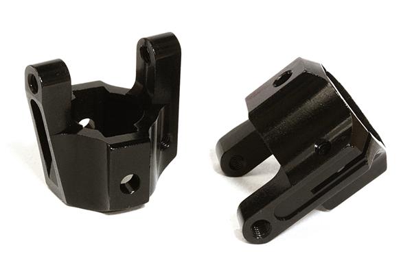 C26715BLACK Billet Machined Caster Blocks for Axial 1/10 SCX-10 Off-Road Crawler - Image 1