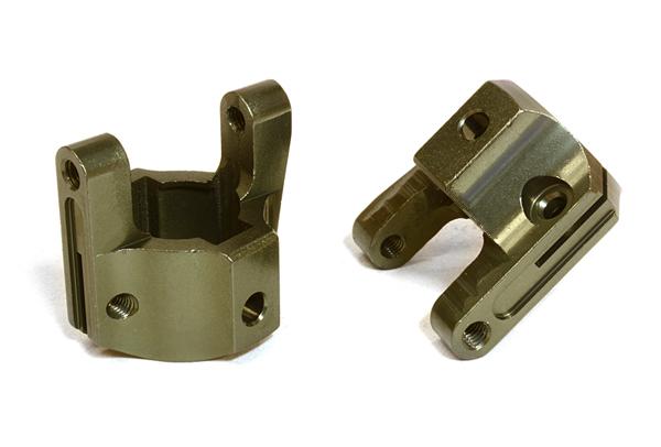 C26715GUN Billet Machined Caster Blocks for Axial 1/10 SCX-10 Off-Road Crawler - Image 1