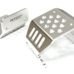 Alloy Skid Plate Assembly for Axial 1/10 SCX-10 Off-Road Crawler