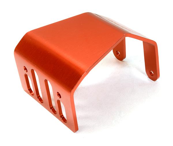 C26718RED Alloy Skid Plate Assembly for Axial 1/10 SCX-10 Off-Road Crawler - Image 1