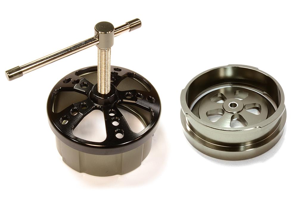 C26720BLACK Deluxe Tire Installation & Removal Tool for 1/10 Drift Tire - Image 1