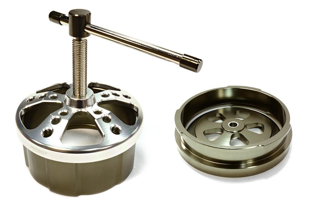 C26720SILVER Deluxe Tire Installation & Removal Tool for 1/10 Drift Tire - Image 1