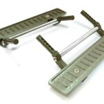 Billet Machined T2 Side Step (2) Kit for SCX-10, Dingo, Honcho & Jeep