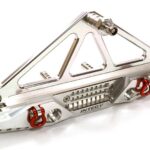 Billet Machined Realistic Rear Bumper for Axial SCX-10 Crawler w/ 43mm Mount