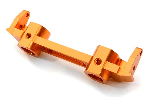 C26731ORANGE Billet Machined 40mm Type Front Bumper Mount for Axial SCX-10 Scale Crawler - Image 1