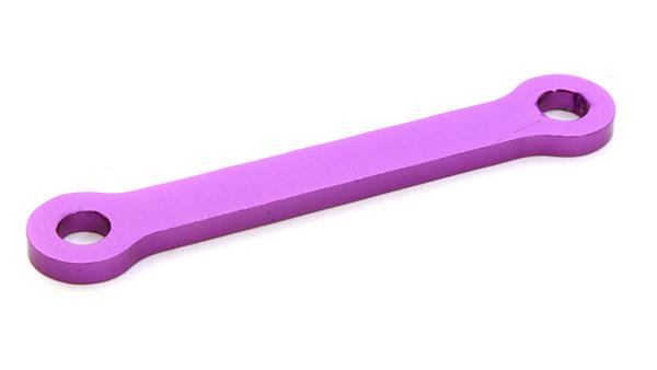 C26734PURPLE Billet Machined Front Arm Brace for HPI 1/10 Jumpshot MT, SC & ST - Image 1