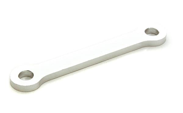 C26734SILVER Billet Machined Front Arm Brace for HPI 1/10 Jumpshot MT, SC & ST - Image 1