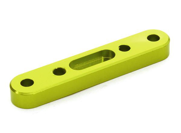 C26735GREEN Billet Machined Front Arm Brace for Vaterra Twin Hammers 1.9 Rock Racer - Image 1