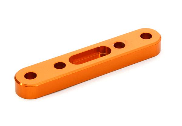 C26735ORANGE Billet Machined Front Arm Brace for Vaterra Twin Hammers 1.9 Rock Racer - Image 1