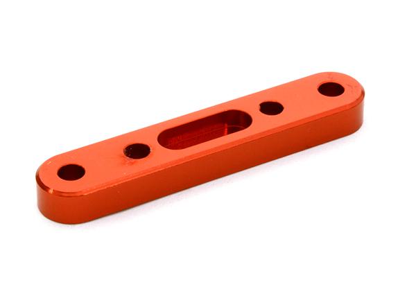 C26735RED Billet Machined Front Arm Brace for Vaterra Twin Hammers 1.9 Rock Racer - Image 1