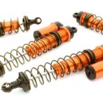 Billet Machined Piggyback Shock Set for Vaterra Twin Hammers 1.9 Rock Racer