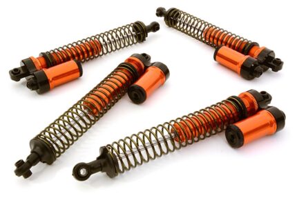 Billet Machined Piggyback Shock Set for HPI 1/10 Scale Crawler King