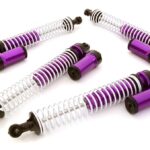 Billet Machined Piggyback Shock Set for HPI 1/10 Scale Crawler King