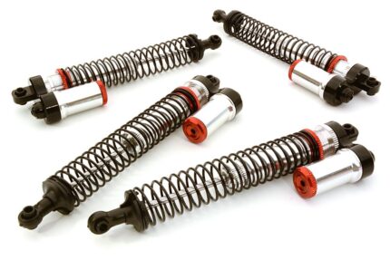 Billet Machined Piggyback Shock Set for HPI 1/10 Scale Crawler King