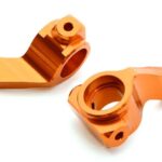 Billet Machined Steering Knuckles for HPI 1/10 Jumpshot MT, SC & ST