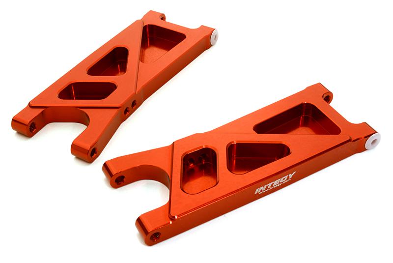 C26740RED Billet Machined Rear Suspension Arm for HPI 1/10 Jumpshot MT, SC & ST - Image 1